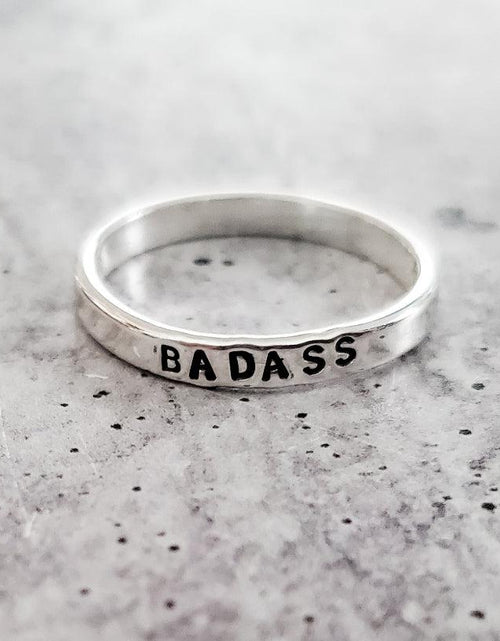 Load image into Gallery viewer, Custom Sterling Silver Ring by Salt and Sparkle
