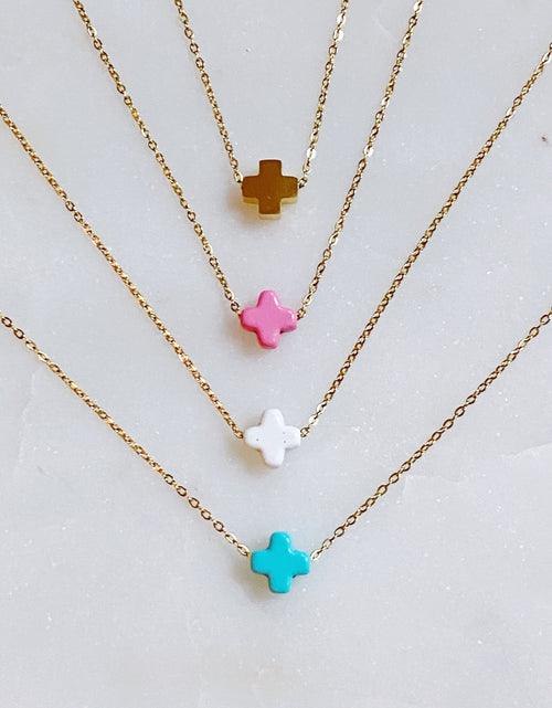 Load image into Gallery viewer, So Very Blessed Cross Necklace by Ellisonyoung.com
