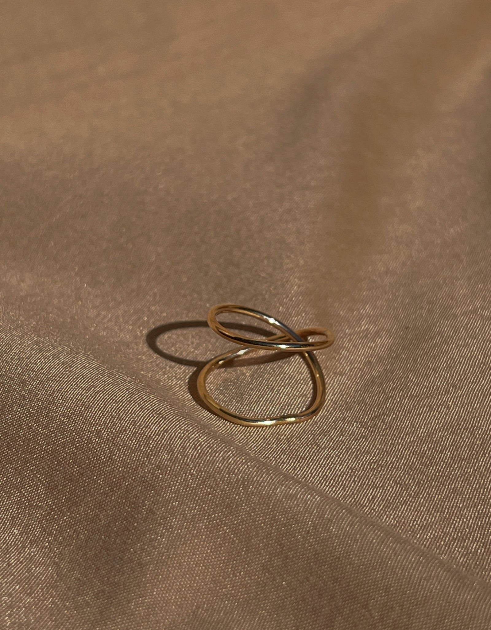 Cross Me Ring by Toasted Jewelry