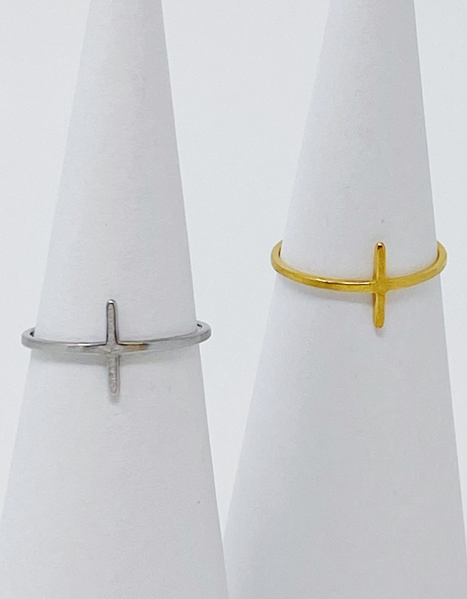 Side Cross Ring by Ellisonyoung.com