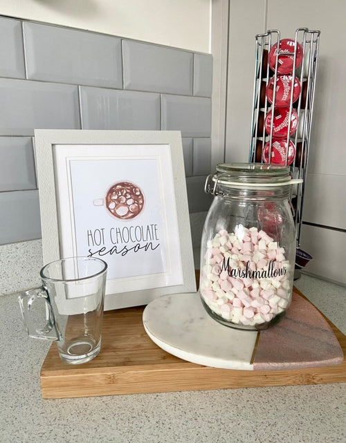 Load image into Gallery viewer, Hot Chocolate Season New Autumn 2021 Seasonal Wall Home Decor Print by WinsterCreations™ Official Store
