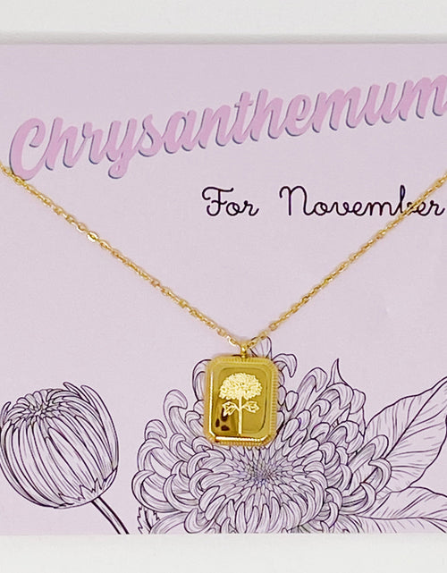 Load image into Gallery viewer, Blooming Birth Month Necklace by Ellisonyoung.com
