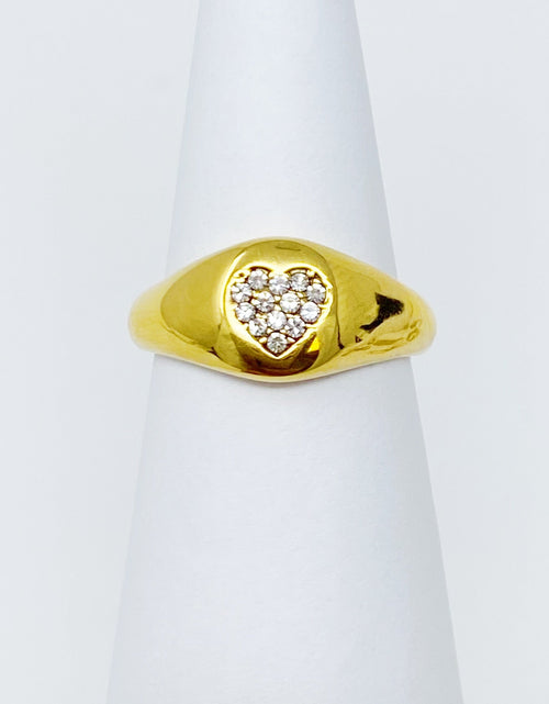 Load image into Gallery viewer, Shine Me Heart Ring by Ellisonyoung.com
