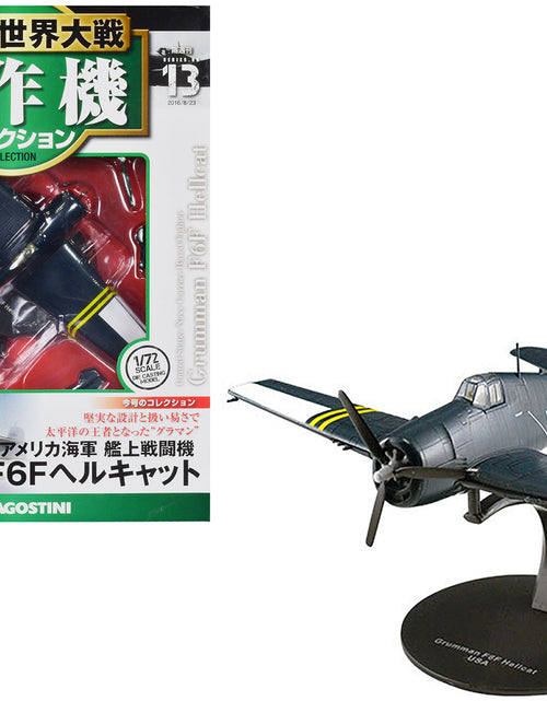 Load image into Gallery viewer, Grumman F6F Hellcat Fighter Aircraft "United States Navy" 1/72 Diecast Model by DeAgostini
