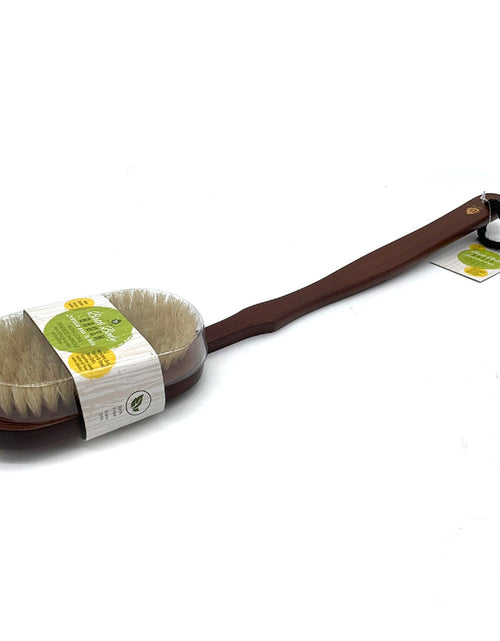 Load image into Gallery viewer, Bath Body Brush With Long Bamboo Handle by Pursonic
