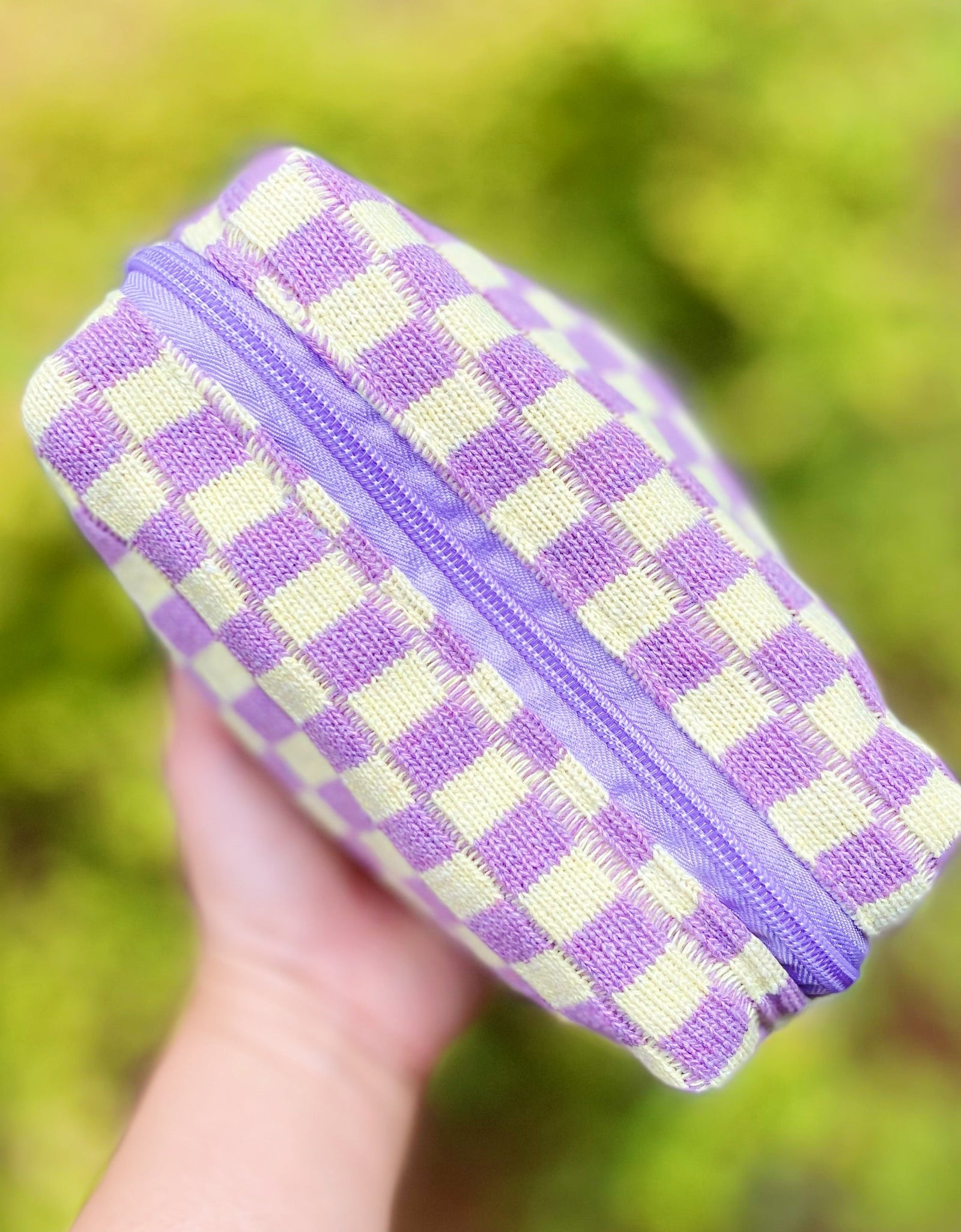 Check Yourself Cosmetic Bag by Ellisonyoung.com