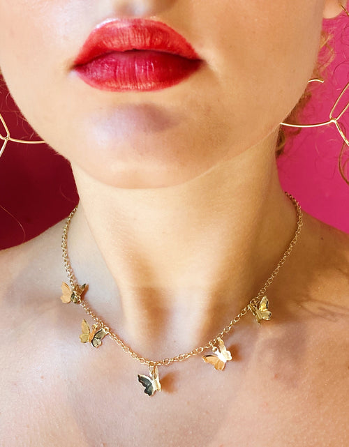 Load image into Gallery viewer, Butterfly Colony Necklace by Ellisonyoung.com
