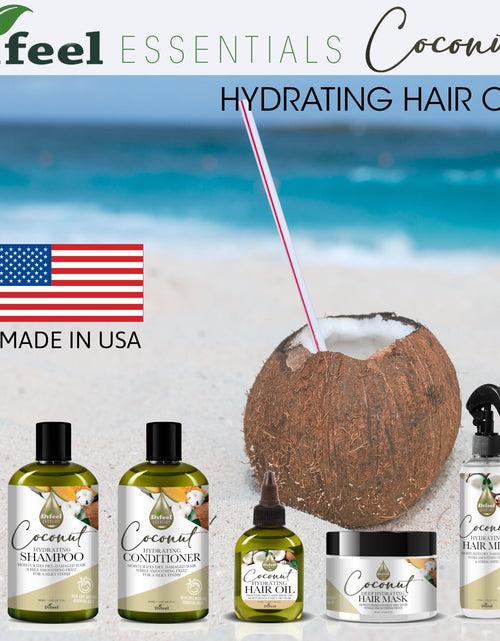 Load image into Gallery viewer, Difeel Essentials Hydrating Coconut - Shampoo 12 oz. by difeel - find your natural beauty
