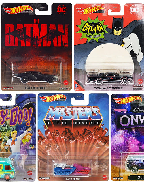 Load image into Gallery viewer, "Retro Entertainment 2022" G Case 5 piece Set Diecast Model Cars by Hot Wheels
