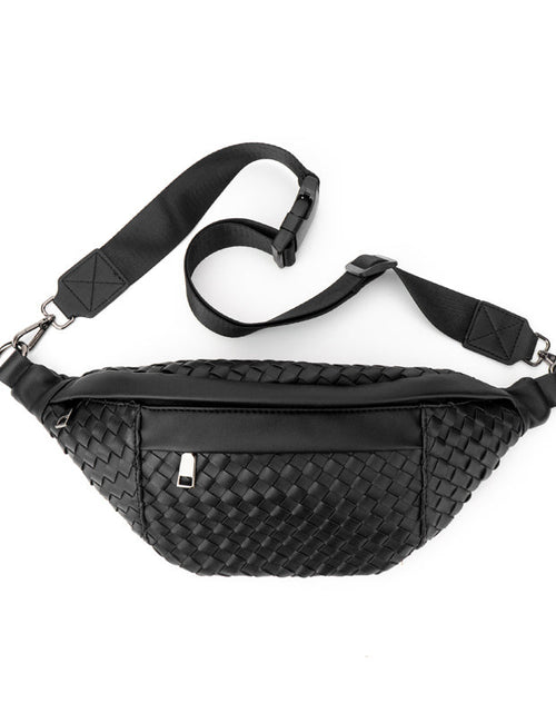 Load image into Gallery viewer, The Riley | Woven Leather Sling Bag by Babs+Birdie
