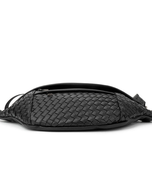Load image into Gallery viewer, The Riley | Woven Leather Sling Bag by Babs+Birdie
