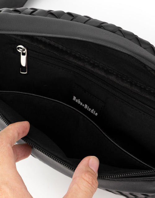 Load image into Gallery viewer, The Riley | Woven Leather Sling Bag by Babs+Birdie
