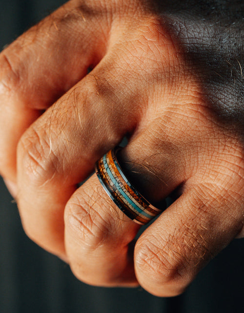 Load image into Gallery viewer, The “Exotic” Ring by Vintage Gentlemen
