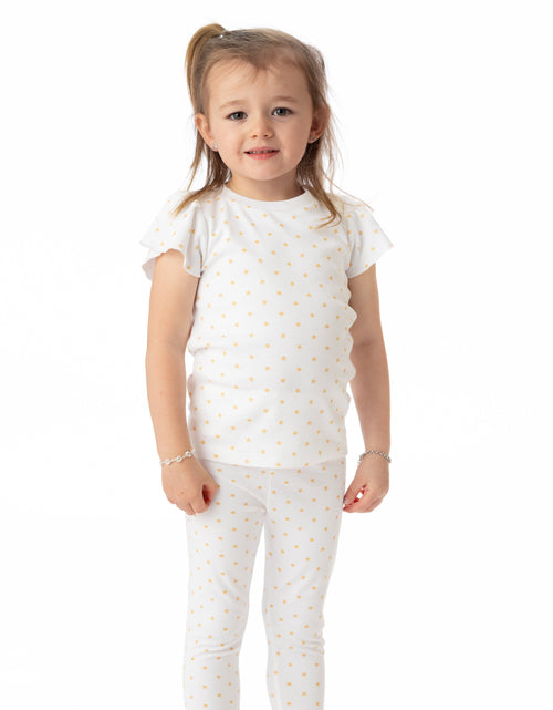 Load image into Gallery viewer, Organic Cotton Ashley Ruffled Tee - Star by Little Moy

