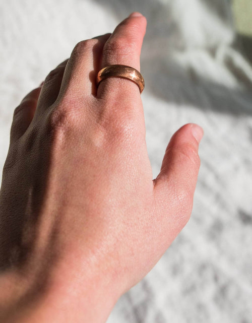Load image into Gallery viewer, Copper Healing Ring by Tiny Rituals
