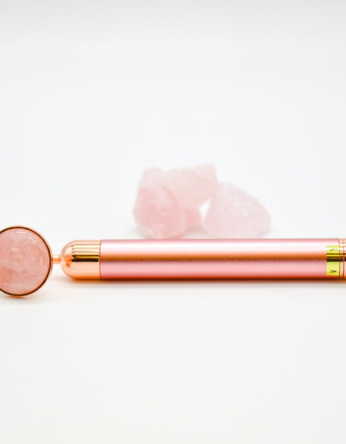 Load image into Gallery viewer, Rose Quartz Vibrating Facial Massager by Whyte Quartz
