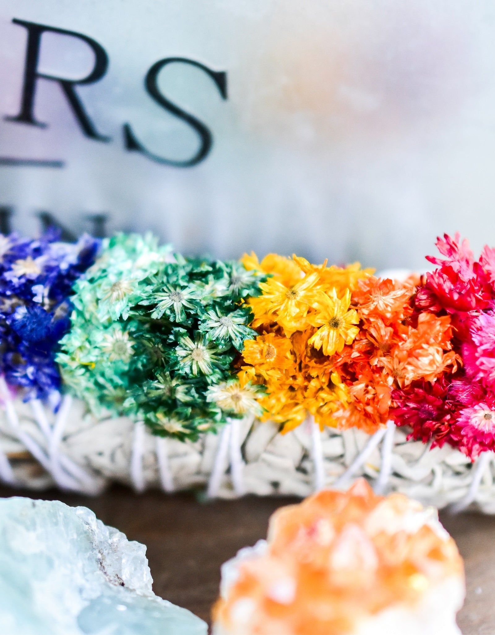 7 Chakra Floral Sage Bundle by Whyte Quartz