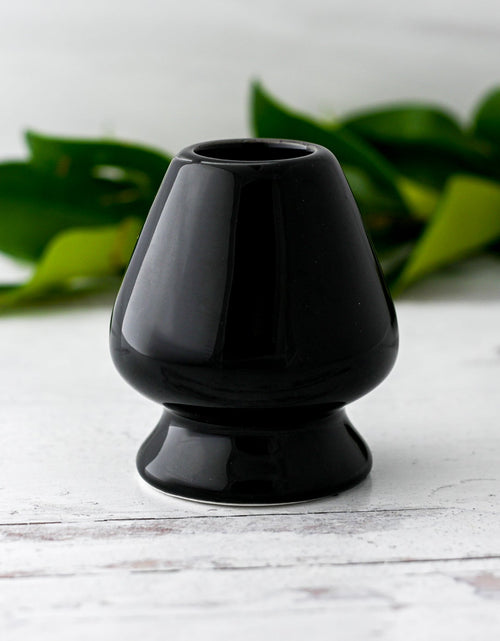 Load image into Gallery viewer, Black Matcha Whisk Holder by Aprika Life
