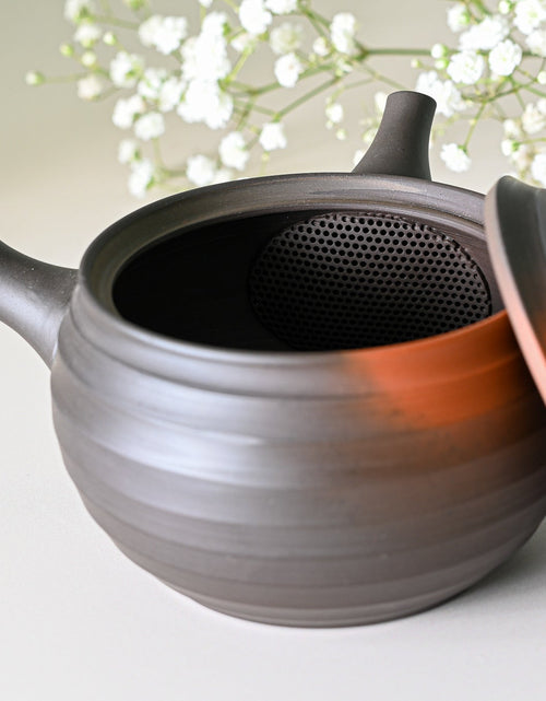 Load image into Gallery viewer, Japanese Green Tea Set - Teapot with Filters (270ml) and Two Cups by Aprika Life
