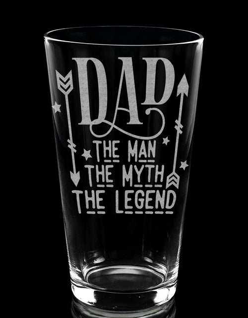 Load image into Gallery viewer, FATHERS &amp; DADS Pint Glasses by LumEngrave
