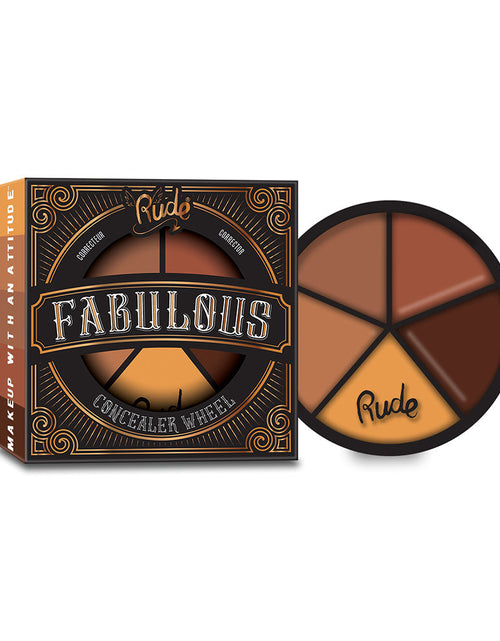 Load image into Gallery viewer, RUDE Fabulous Concealer Wheel - Dark
