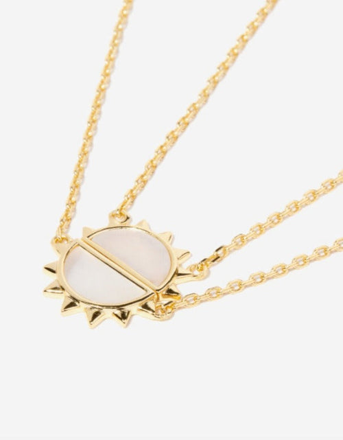 Load image into Gallery viewer, Day and Night Necklaces by Little Sky Stone

