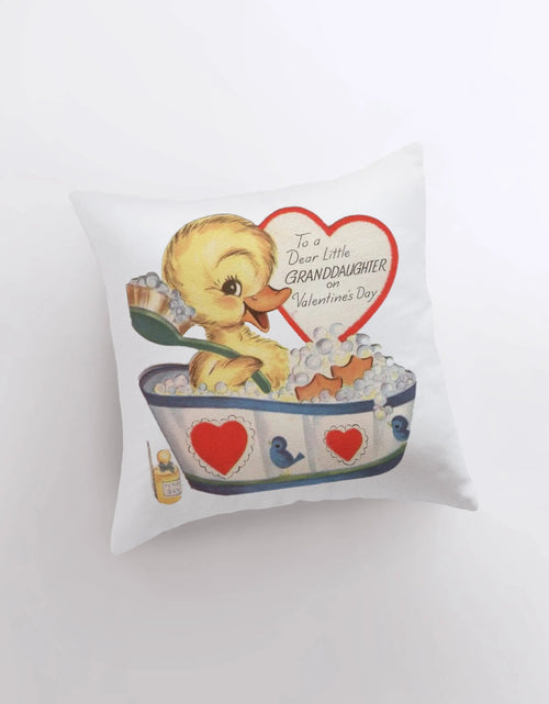 Load image into Gallery viewer, Dear Granddaughter on Valentines | Pillow Cover | Valentine card motifs | Throw Pillow | Valentines Day Gift for Her | Valentine Decor by UniikPillows

