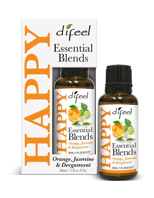Load image into Gallery viewer, Difeel 100% Natural Essential Oil Blends - Happy 1 oz. (Pack of 2) by difeel - find your natural beauty
