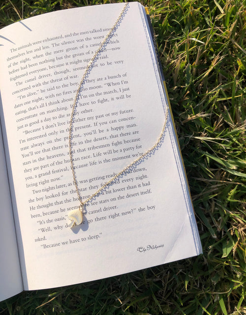 Load image into Gallery viewer, Vintage Mushroom Pearl Necklace by Urth and Sea
