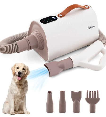 Dog Cat Hair Blower with Negative Ion Function and Adjustable Temperature