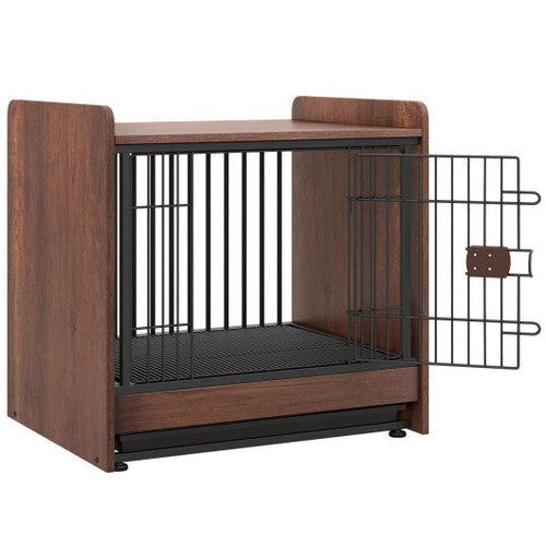 Load image into Gallery viewer, Dog Crate Indoor Dog Cage with Removable Tray and Lockable Door

