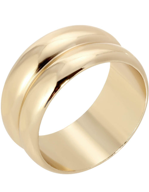 Load image into Gallery viewer, Double Domed Ring by eklexic jewelry

