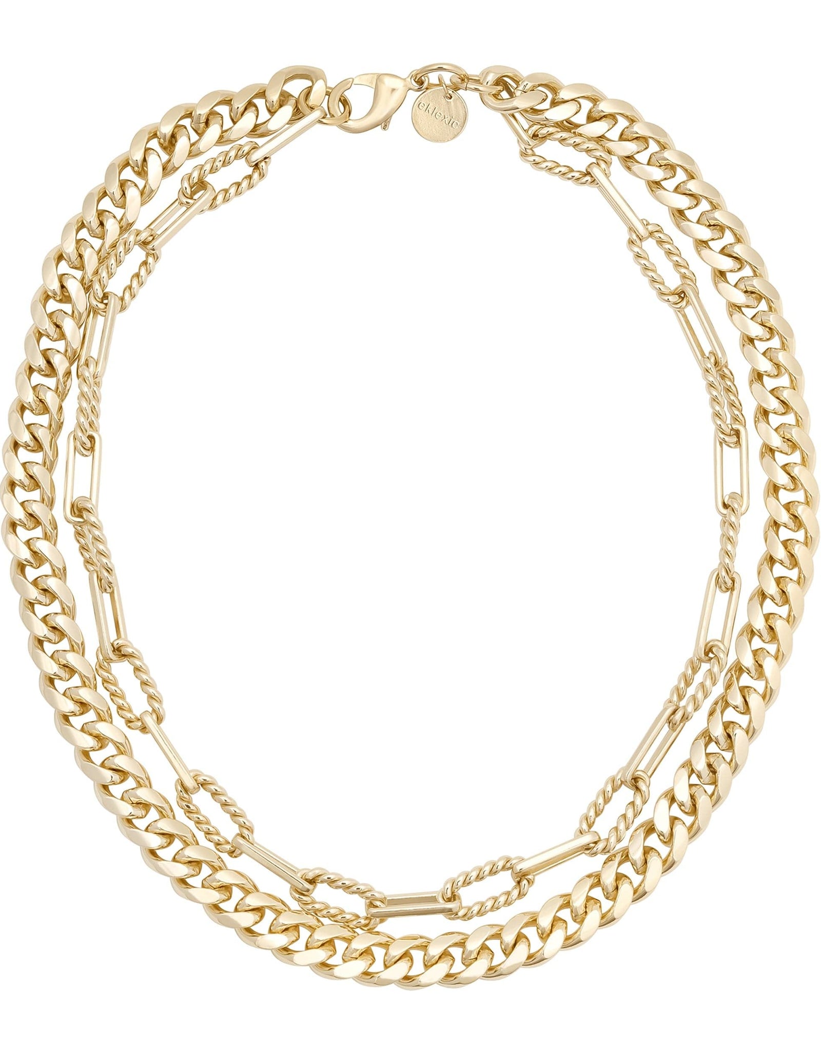 Double Layer Talia Necklace by eklexic jewelry