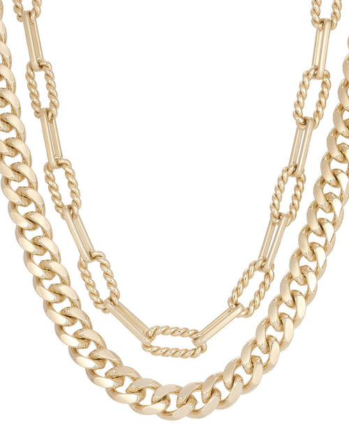 Load image into Gallery viewer, Double Layer Talia Necklace by eklexic jewelry
