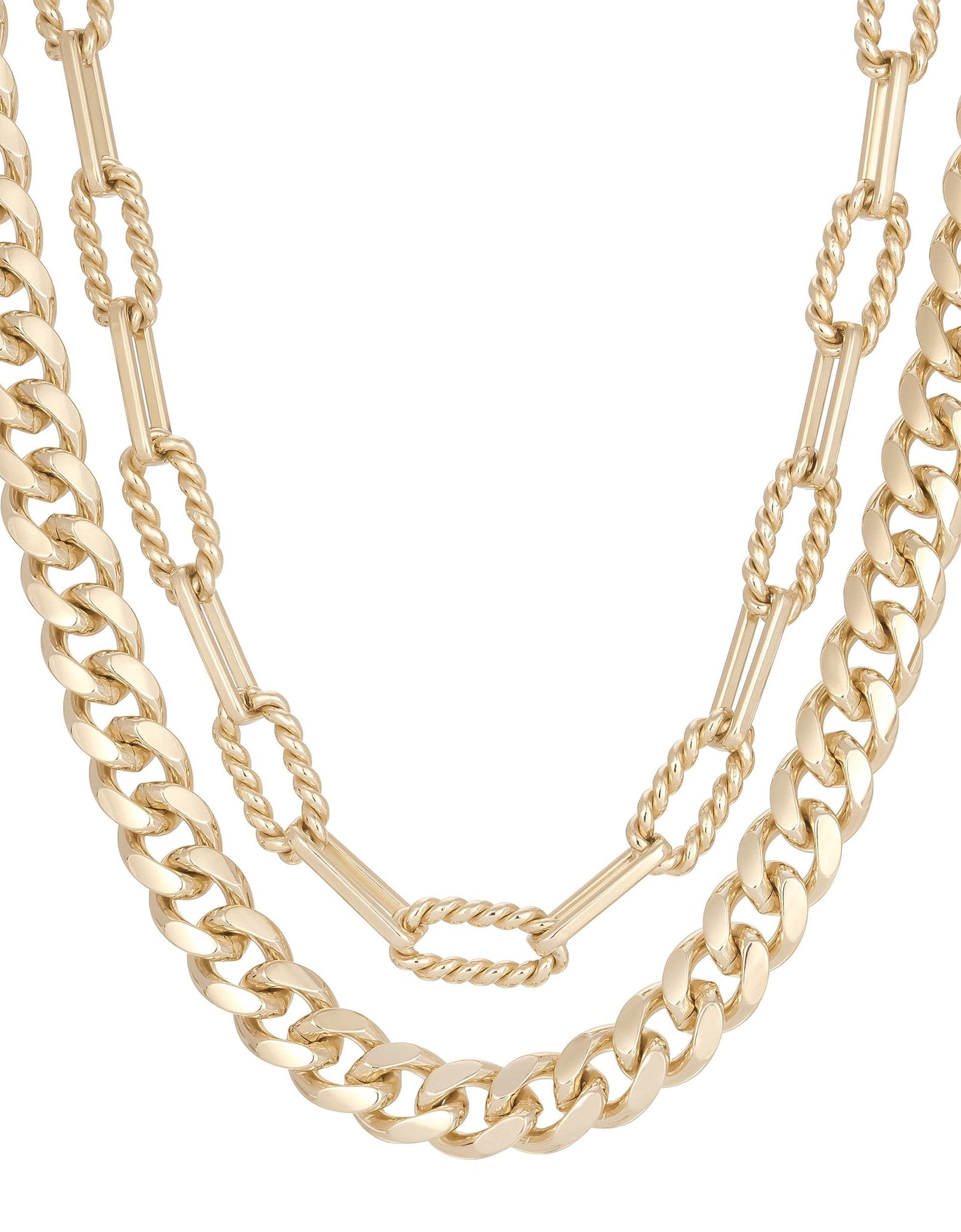 Double Layer Talia Necklace by eklexic jewelry