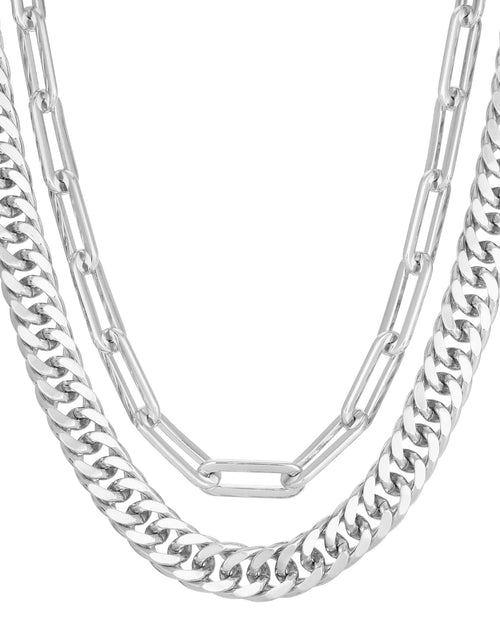 Load image into Gallery viewer, Double Layer Wren Necklace by eklexic jewelry
