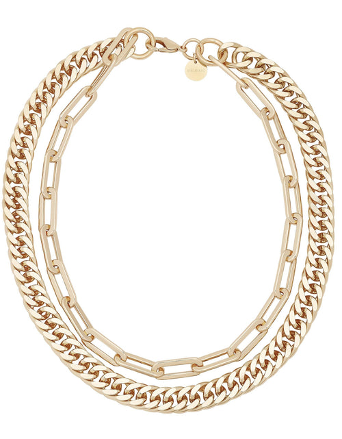Load image into Gallery viewer, Double Layer Wren Necklace by eklexic jewelry
