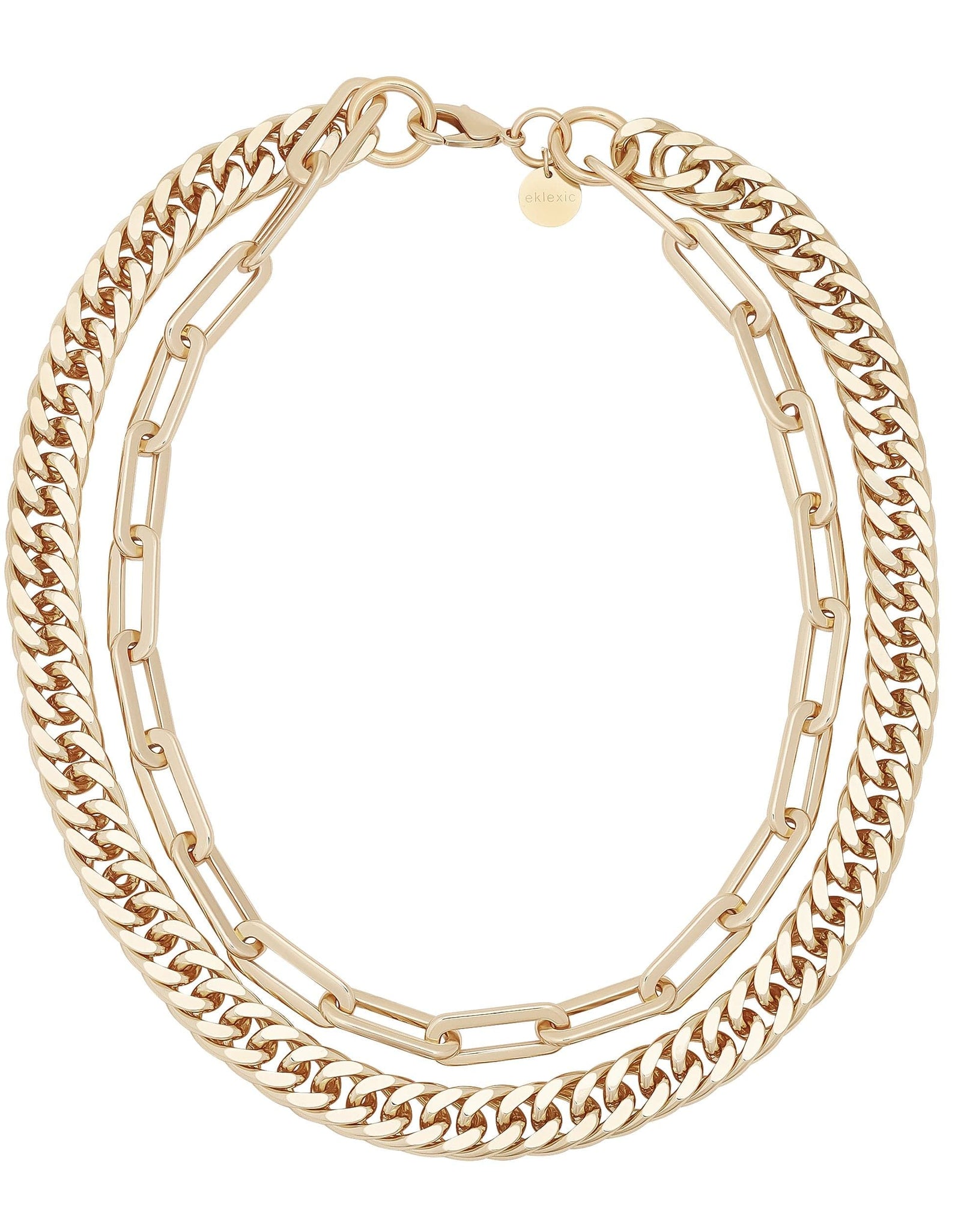 Double Layer Wren Necklace by eklexic jewelry