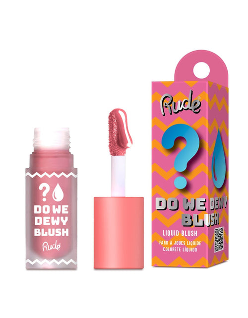 Load image into Gallery viewer, RUDE Do We Dewy Liquid Blush - Dusty Rose
