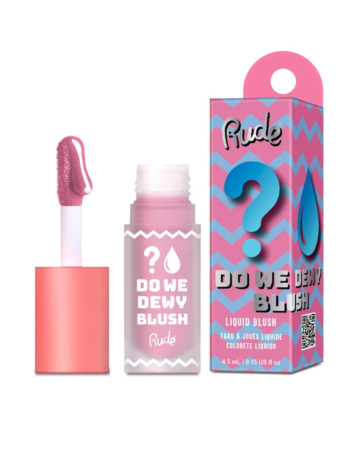 Load image into Gallery viewer, RUDE Do We Dewy Liquid Blush - Cool Berry
