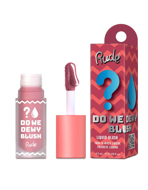 Load image into Gallery viewer, RUDE Do We Dewy Liquid Blush - Strawberry Sunset
