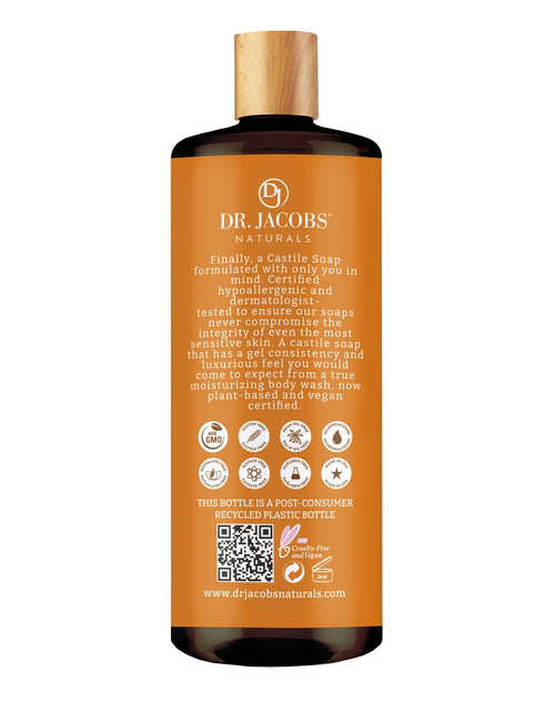 Load image into Gallery viewer, Orange &amp; Ginger Castile Body Wash by Dr. Jacobs Naturals
