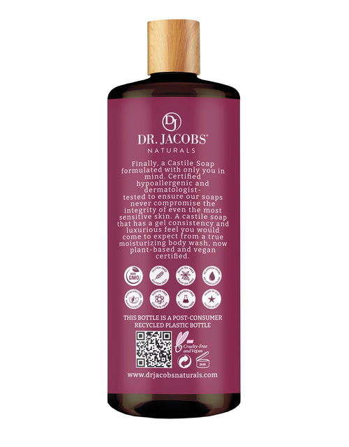 Load image into Gallery viewer, Rose Castile Body Wash by Dr. Jacobs Naturals

