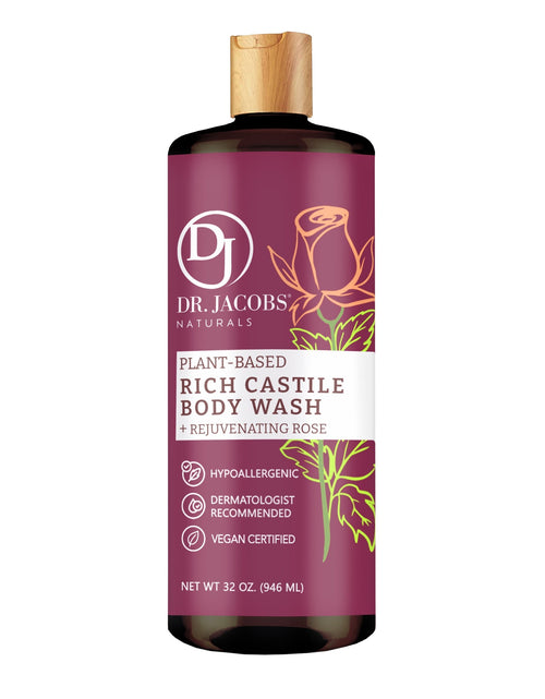 Load image into Gallery viewer, Rose Castile Body Wash by Dr. Jacobs Naturals
