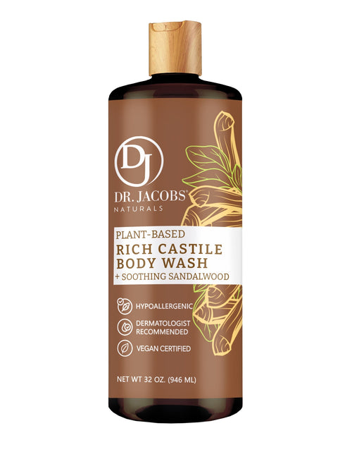 Load image into Gallery viewer, Sandalwood Castile Body Wash by Dr. Jacobs Naturals
