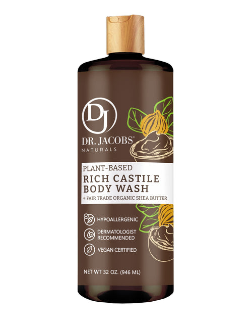Load image into Gallery viewer, Shea Butter Castile Body Wash by Dr. Jacobs Naturals
