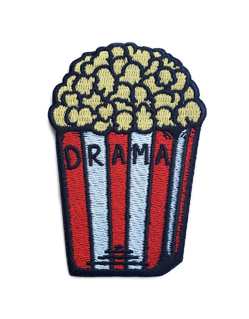Load image into Gallery viewer, Drama Popcorn Patch by Kolorspun
