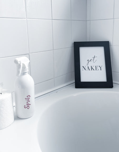 Load image into Gallery viewer, Get Nakey Bathroom Wall Decor Print by WinsterCreations™ Official Store

