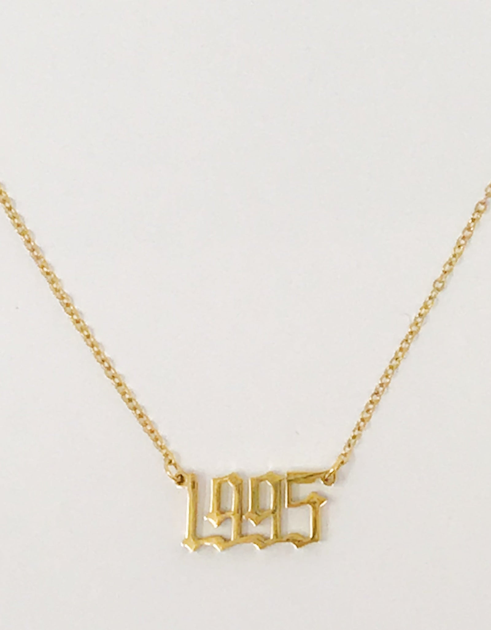 Birth Year Necklace by Ellisonyoung.com