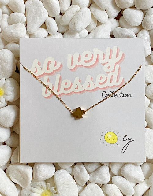 Load image into Gallery viewer, So Very Blessed Cross Necklace by Ellisonyoung.com
